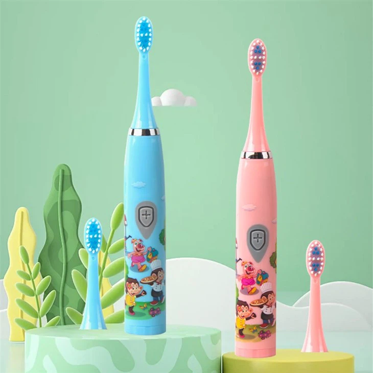 Battery Powered Children's Electric Toothbrush Factory Custom Logo OEM Service suppliers